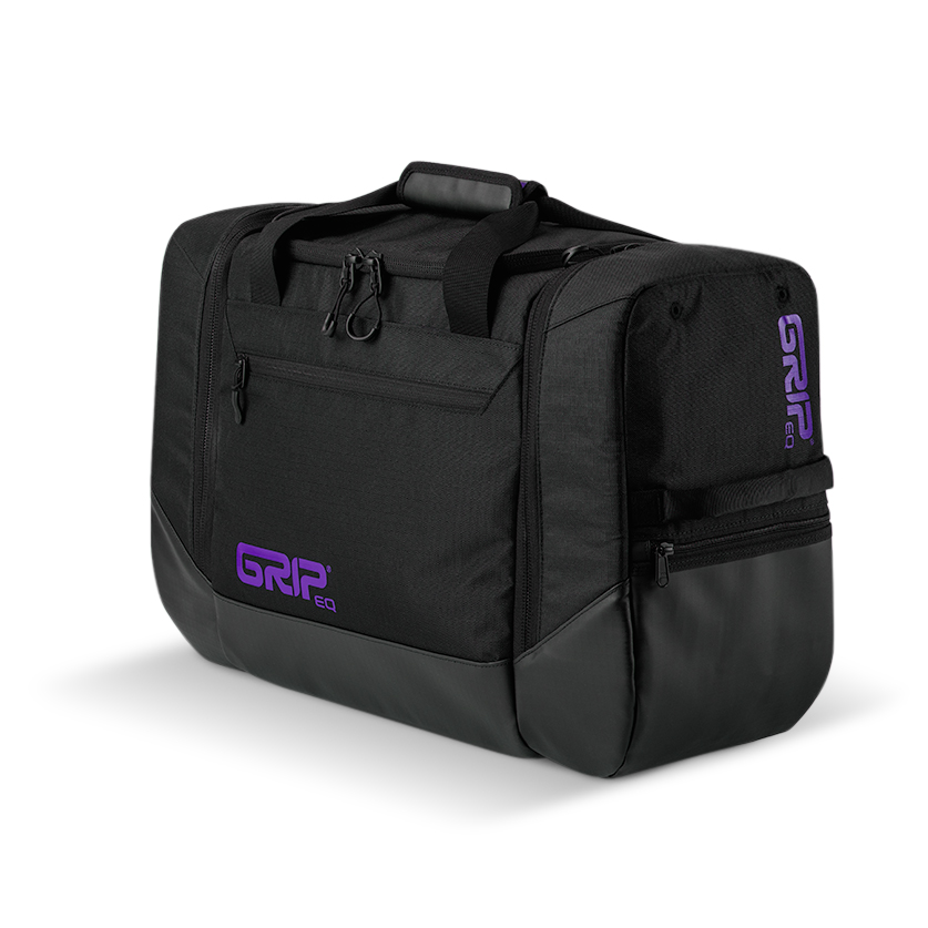 Paul McBeth Grip Travel Duffle Disc Golf Bag - Black & Purple